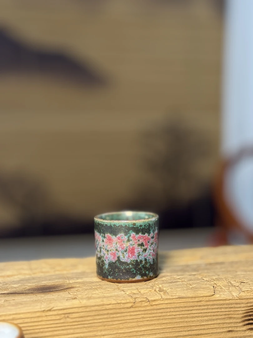 李自伟碳烧杯纯手工主人杯