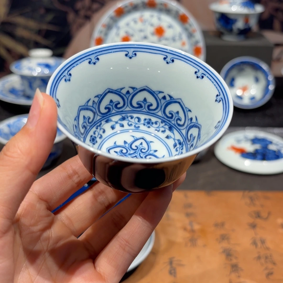 手工手绘陶瓷茶具