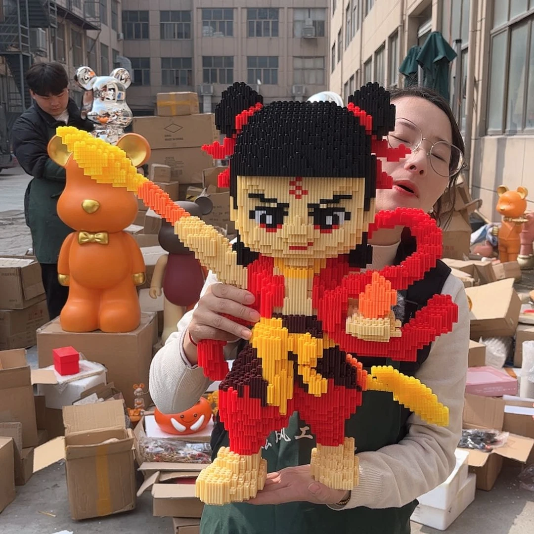 树脂哪吒摆件摆件家居