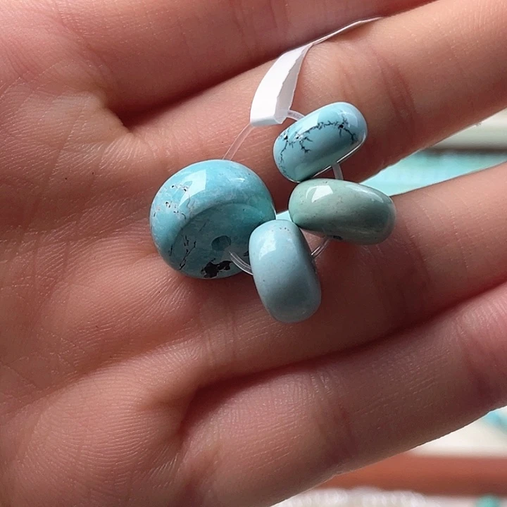 绿松石未镶嵌配饰