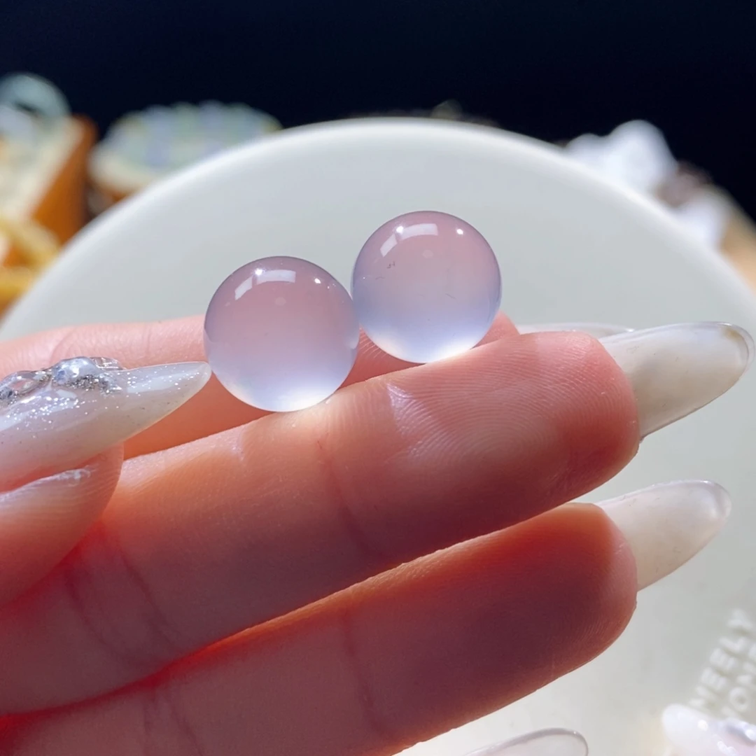颈饰未镶嵌翡翠翡翠高冰白月光珠多样性发其一