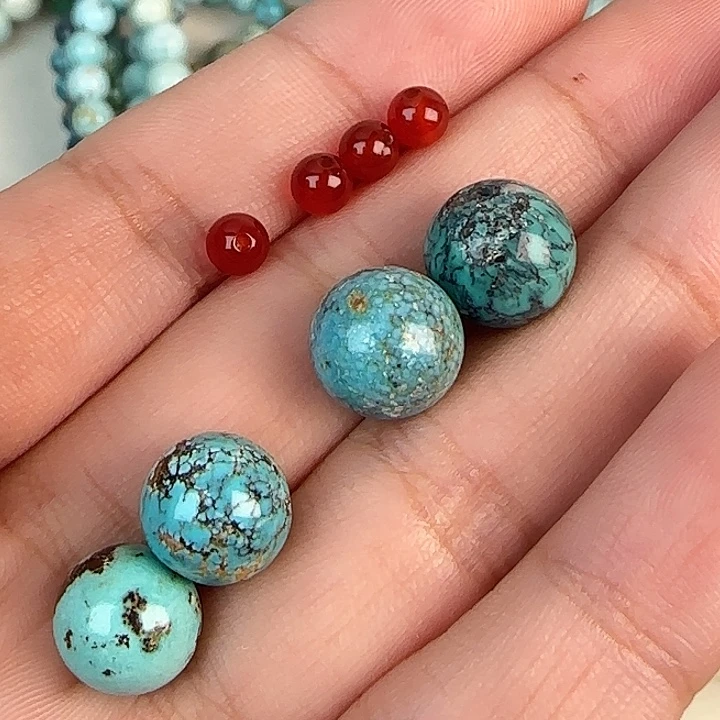 米***色南红玛瑙未镶嵌配饰