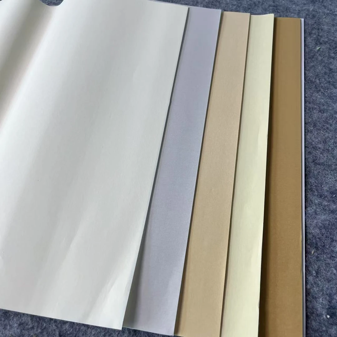 A04.四尺对开五色素面混搭款蜡染半生熟50张