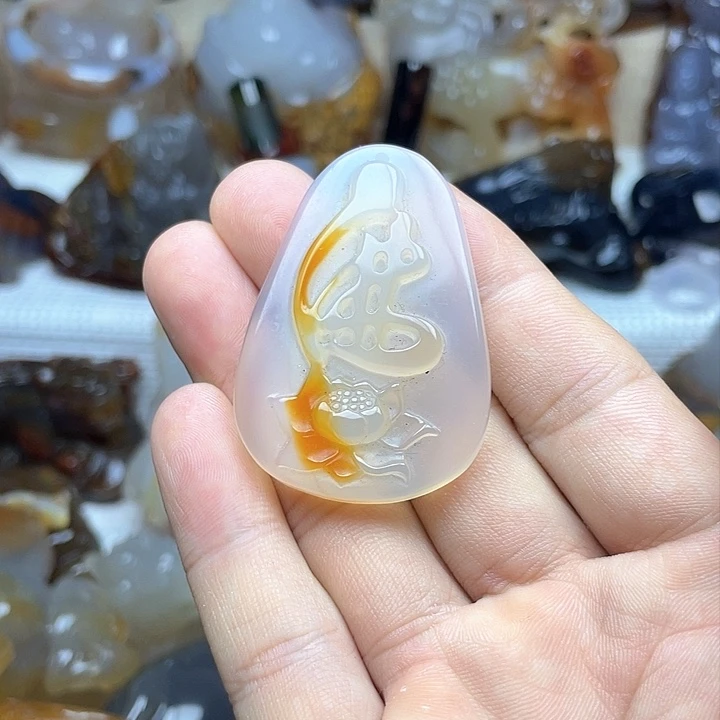 玛瑙/玉髓饰品未镶嵌