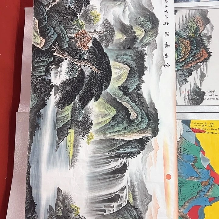 国画新年快乐新号加油