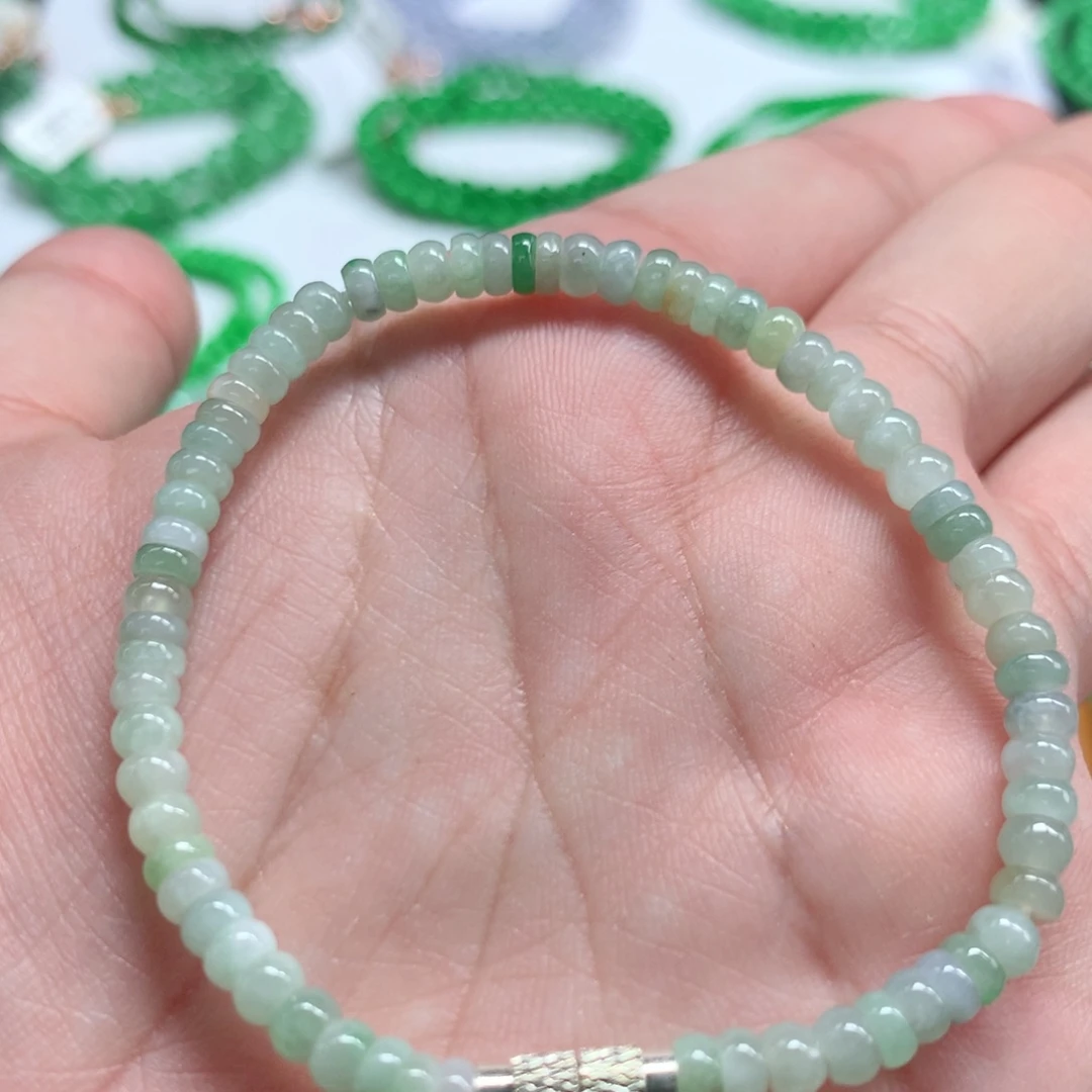 未镶嵌手链翡翠翡翠