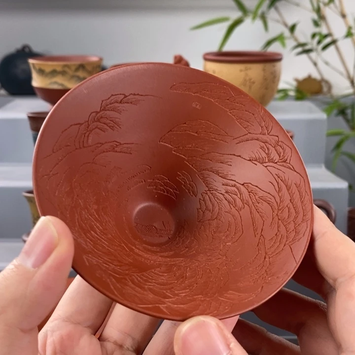 宜兴紫砂手工主人杯