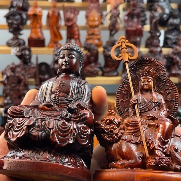 ✧***ꫛ木木质雕刻摆件123456