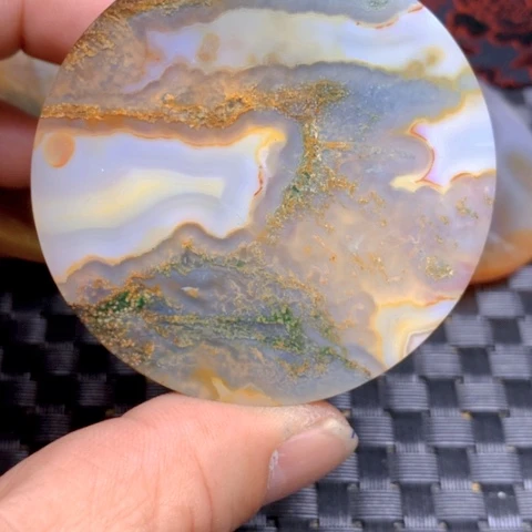 玛瑙/玉髓颈饰合金划****8