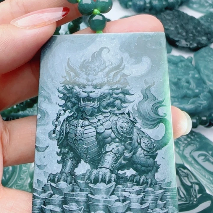 翡翠未镶嵌颈饰多样性发货天然A货翡翠