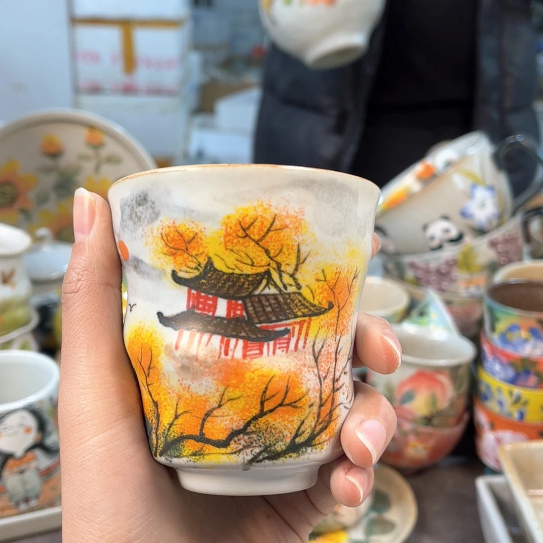 景德镇陶瓷手工杯