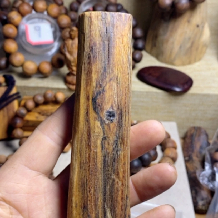 【闪购商品】贡木无事牌定制手把件