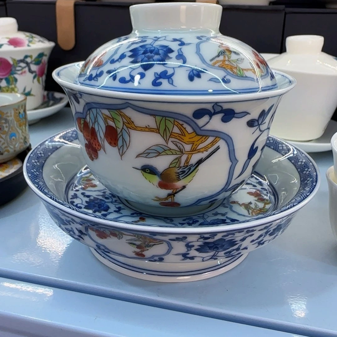 这些盖碗真好看！！！