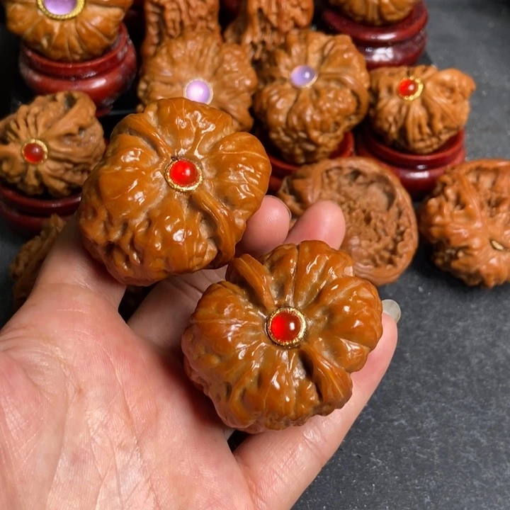 把件文玩核桃40蛤蟆