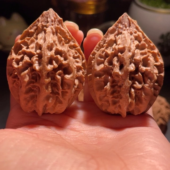 文玩核桃吊坠青****G珊瑚塔69