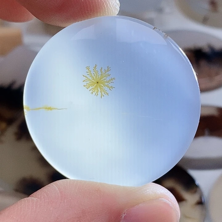 未镶嵌奇石玛瑙/玉髓狼**子