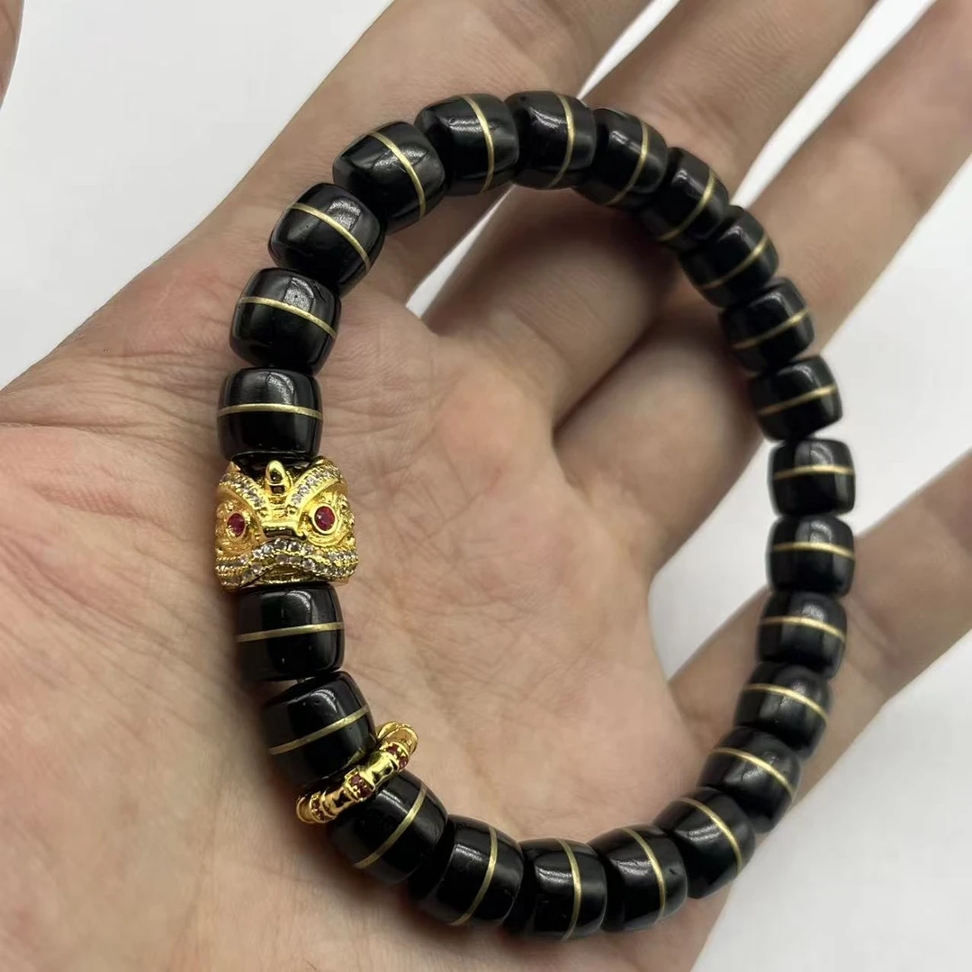 A3 椰蒂一线天卡8*9精美单圈手串 486（配A3礼盒套装）