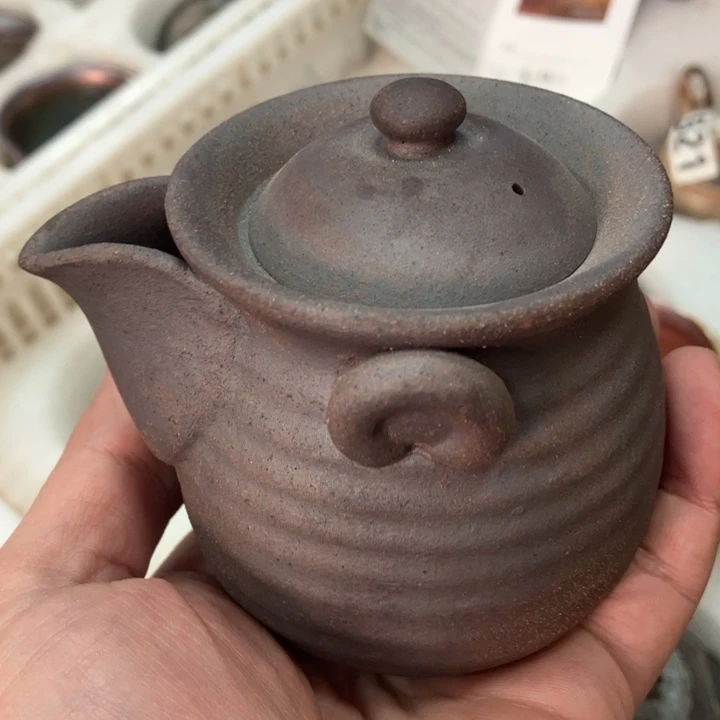 柴烧茶具宝瓶大放漏