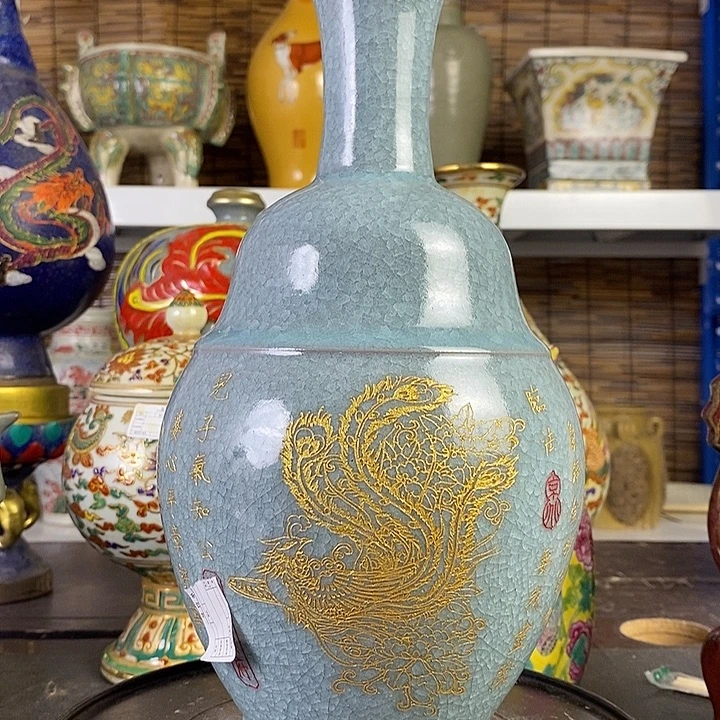 摆件瓷器真的很漂亮