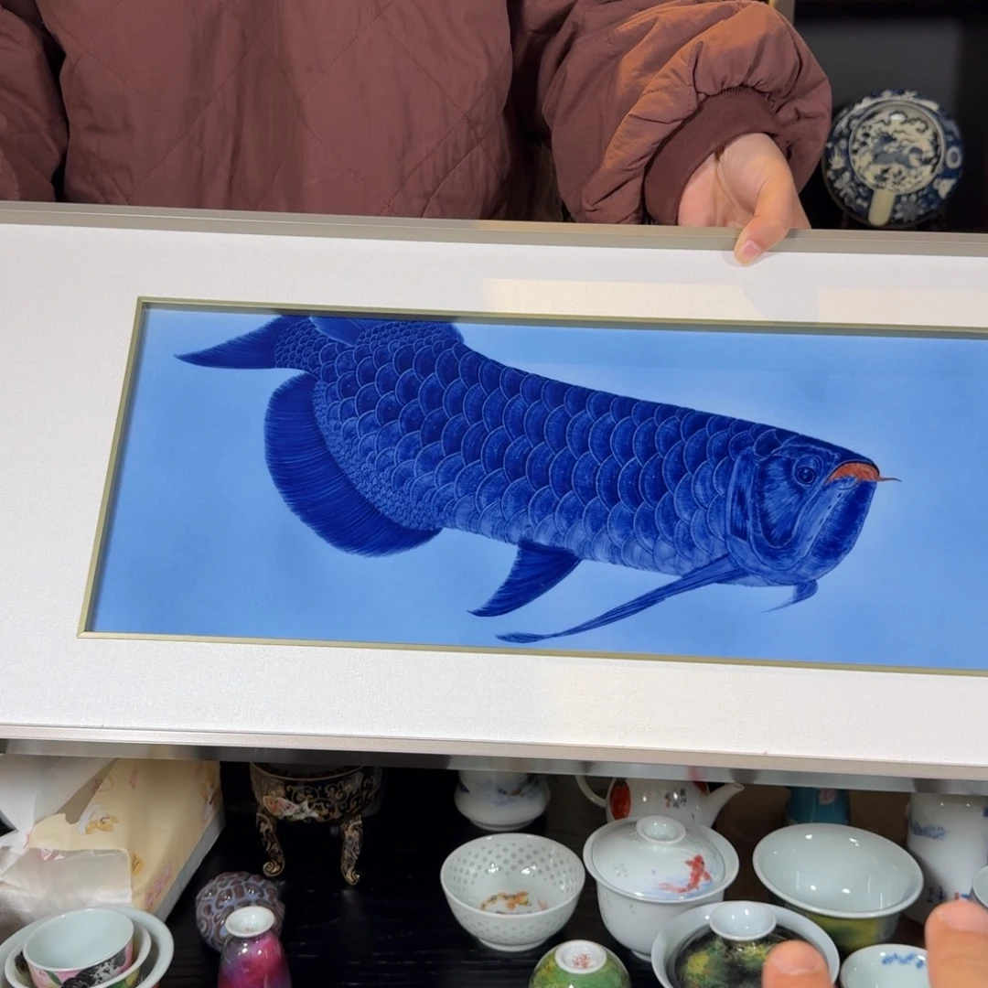 闲***行鱼王朱清精品茶器作品