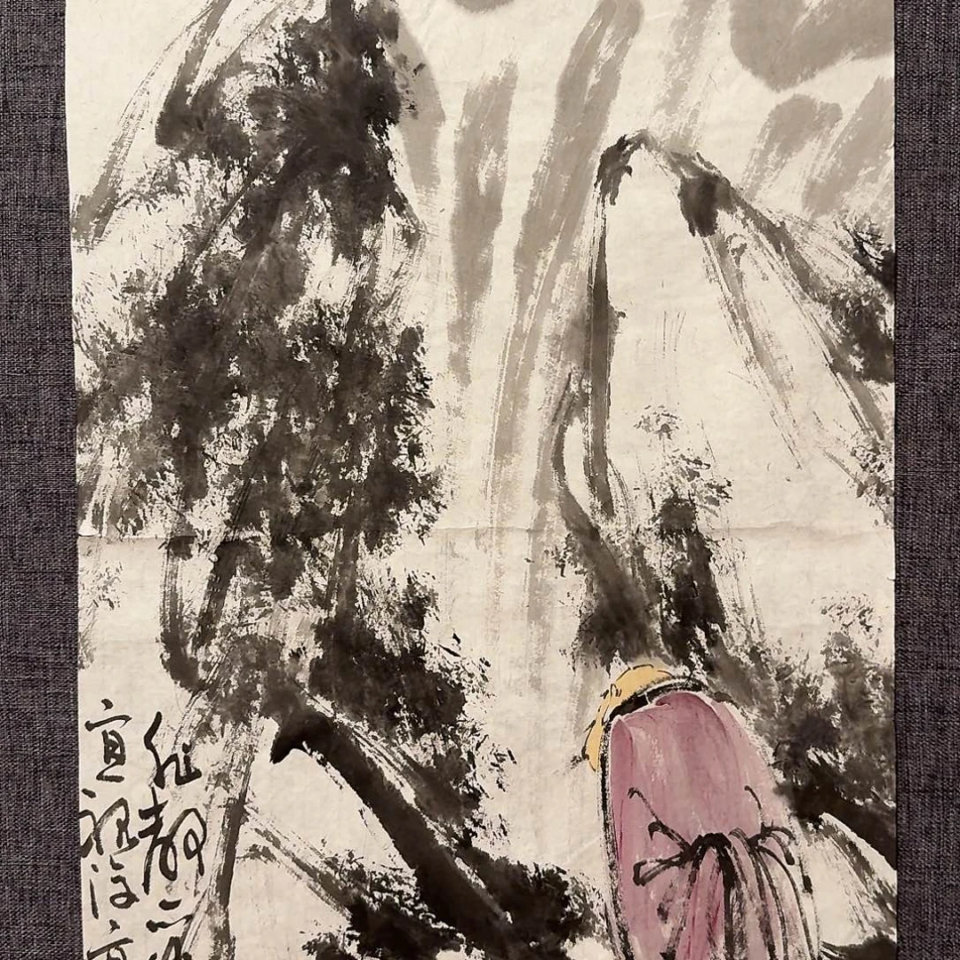 国画雷公老师作品画作