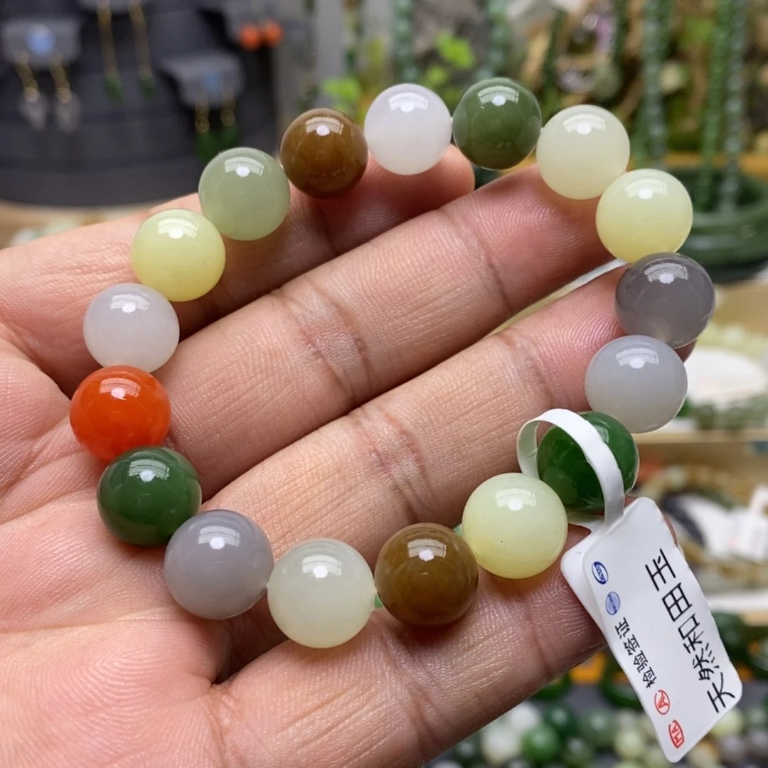 和田玉手链未镶嵌63