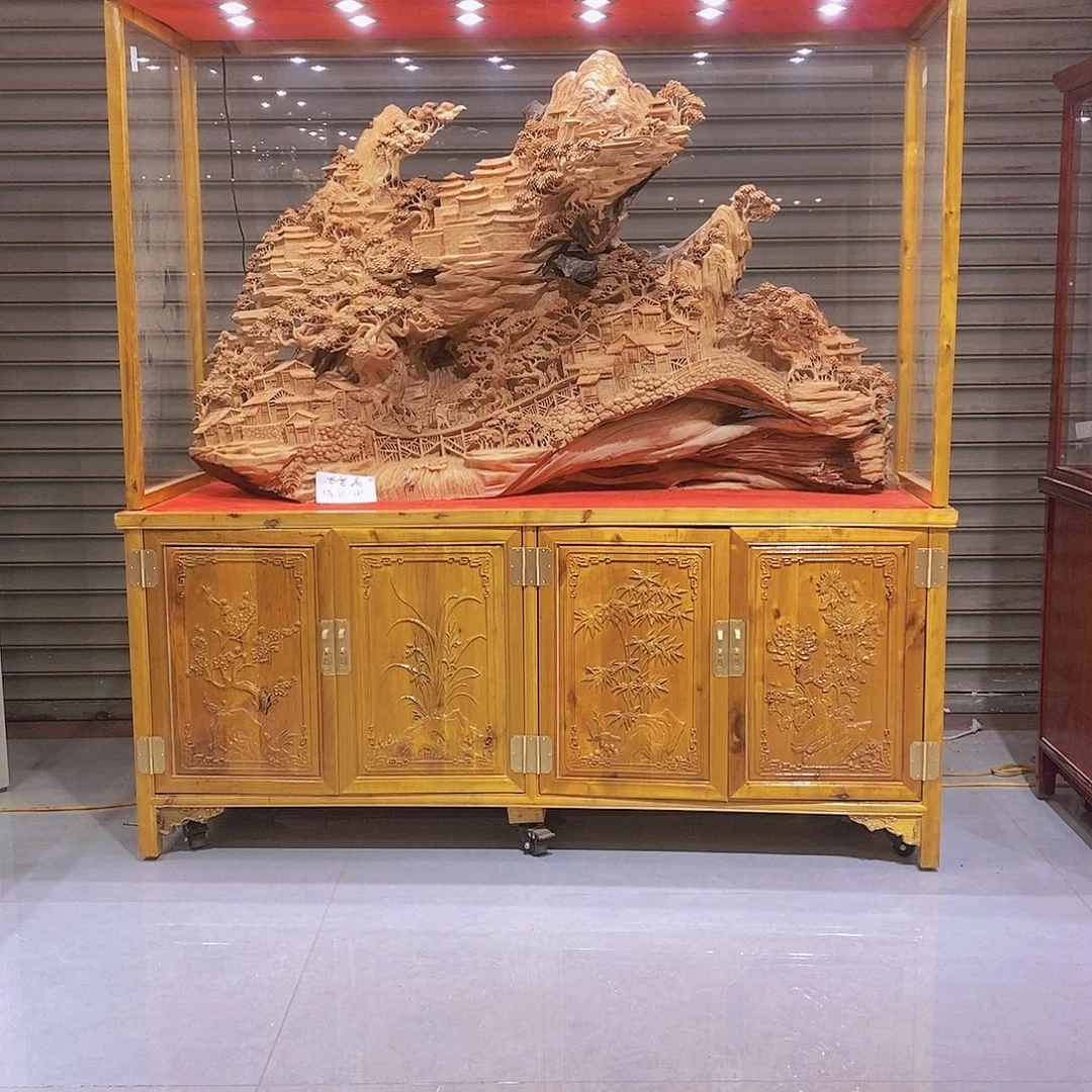 柏木（崖柏）天**勤崖柏摆件