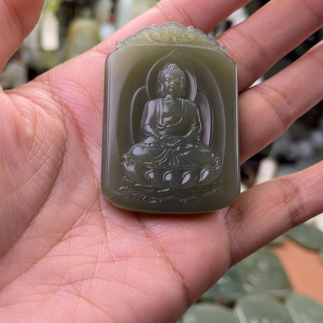 娄***和田玉（糖玉）未镶嵌吊坠(不含链)