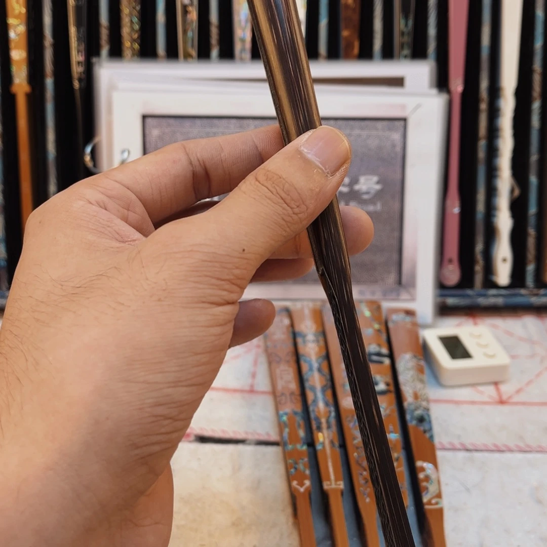 白***白扇子手工制作文玩