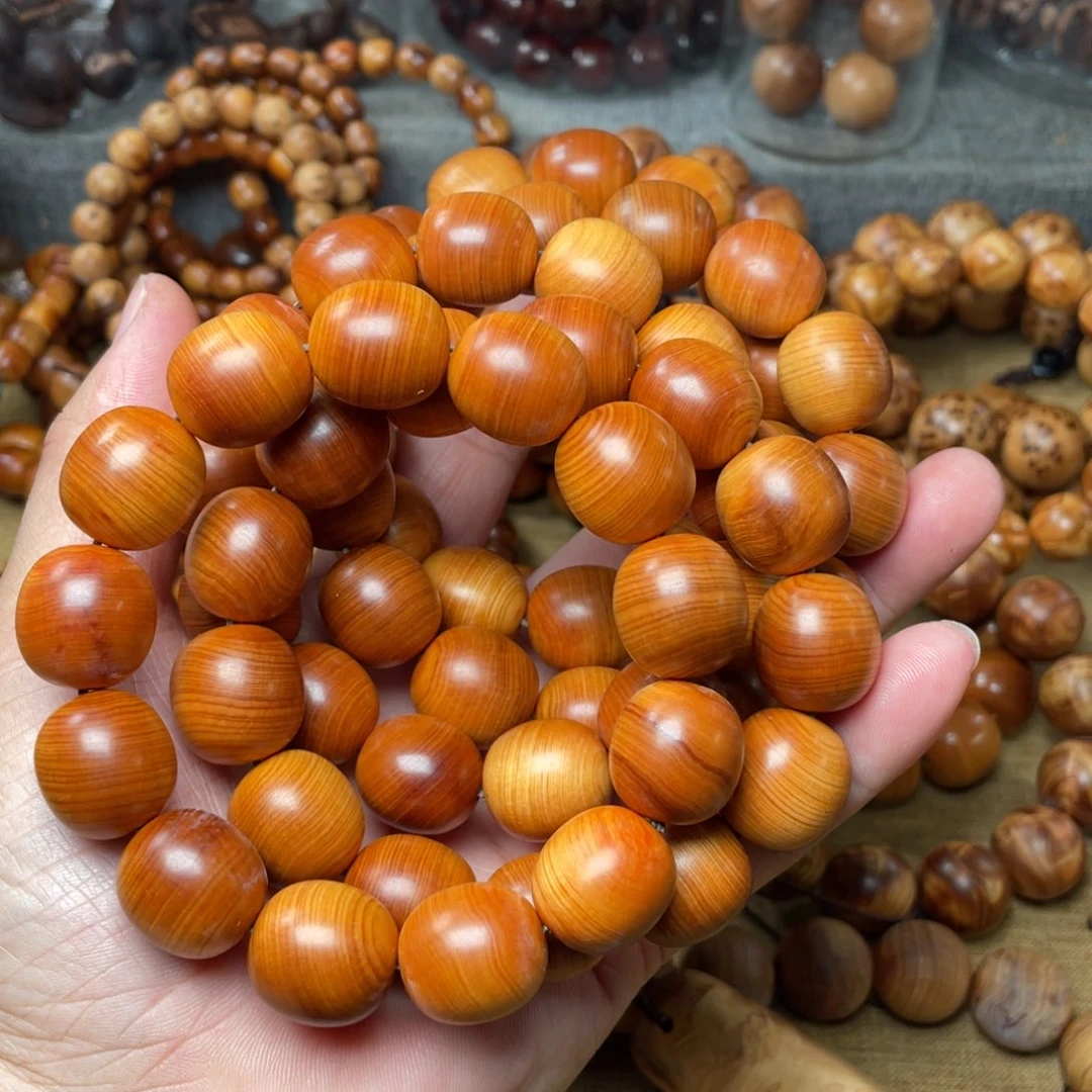 柏木（崖柏）其他1618四川崖柏老料红油枣珠