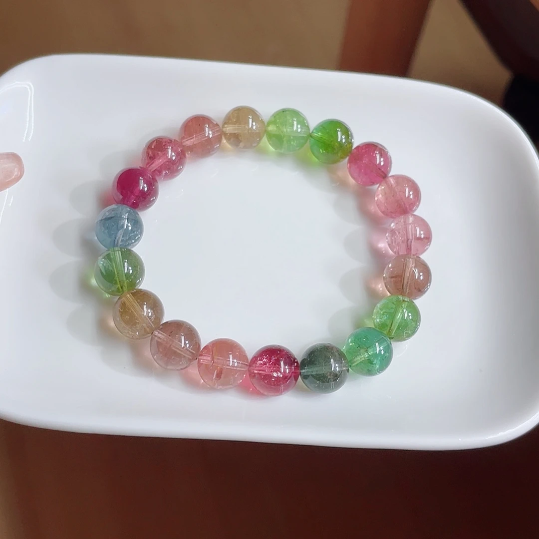 未镶嵌碧玺手链10.3mm左右