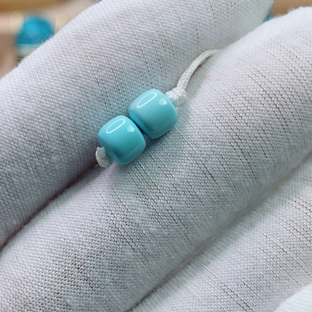 绿松石未镶嵌珠宝奇石6mm