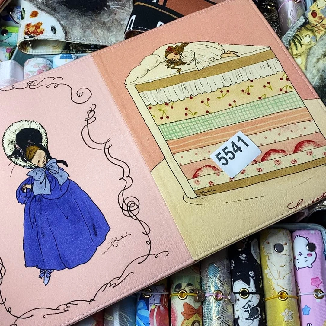 织绣A5活页不带纸5541