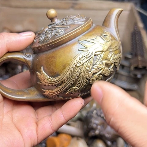 铜制工艺把玩摆件