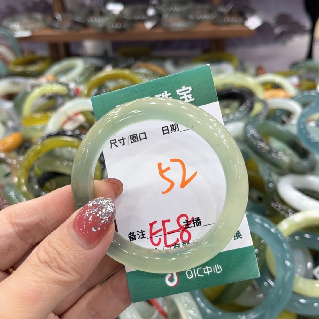 未镶嵌蛇纹石玉手镯手镯