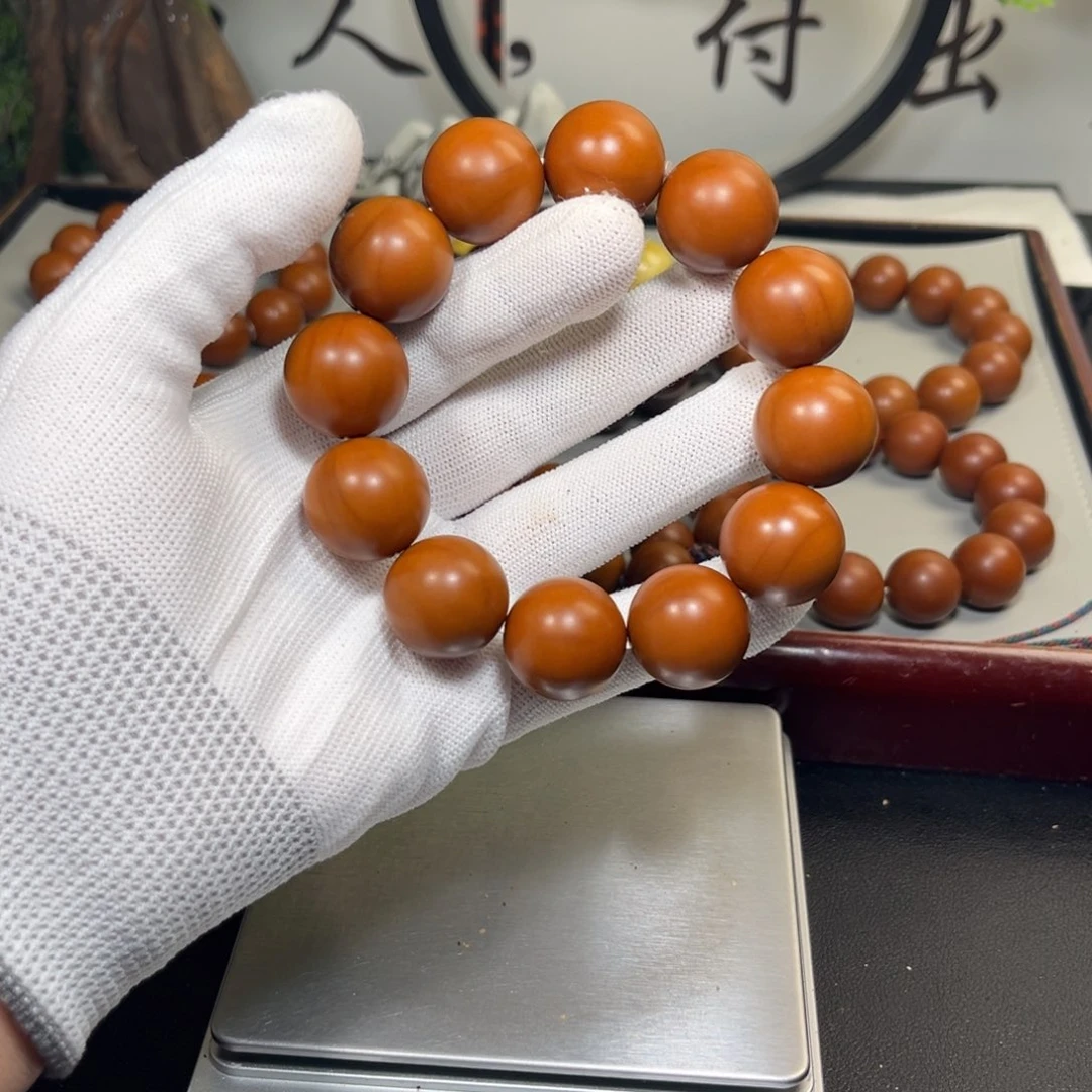 夜***辰手串橄榄核2.0树王铁核精品
