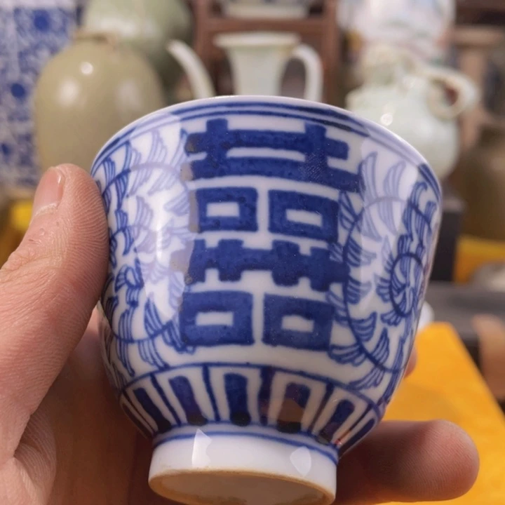 神**走瓷器杯子瓷器瓷器