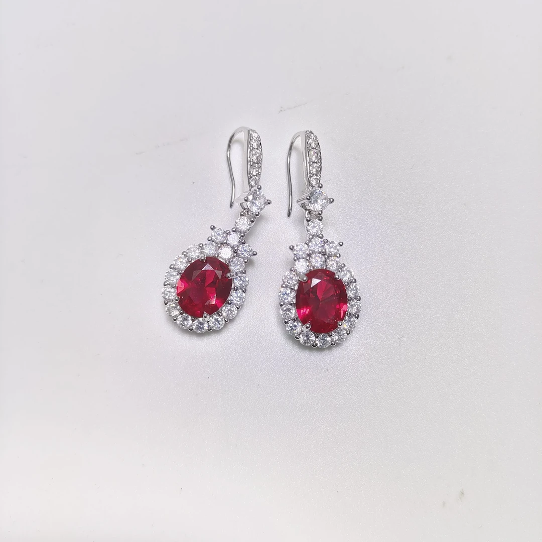 [粉丝专属]高奢臻品红宝石耳饰XKZF154