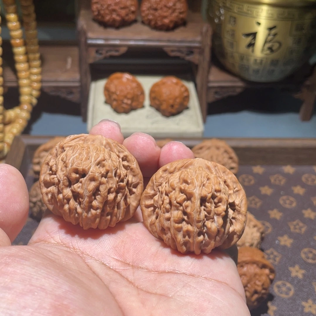 文玩核桃吊坠清**月四座楼43