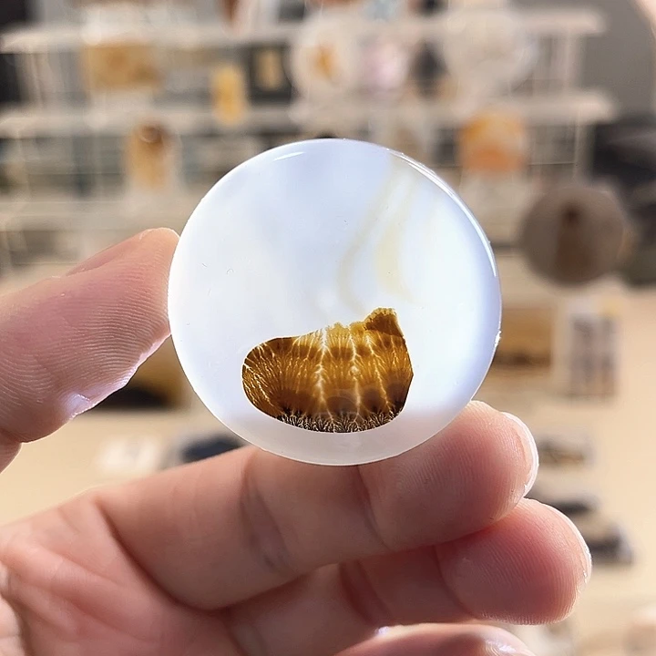 玛瑙/玉髓未镶嵌吊坠(不含链)
