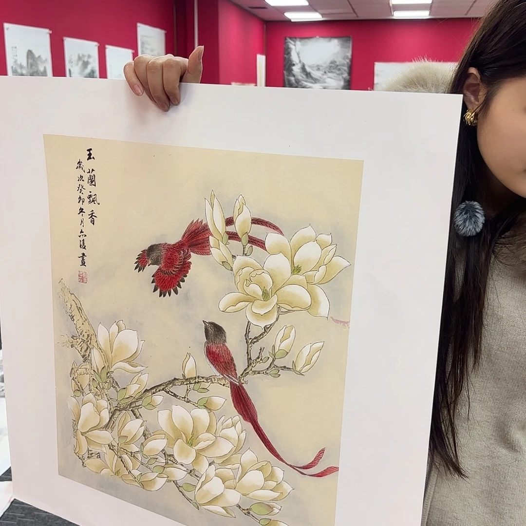 国画国画作品纯手绘
