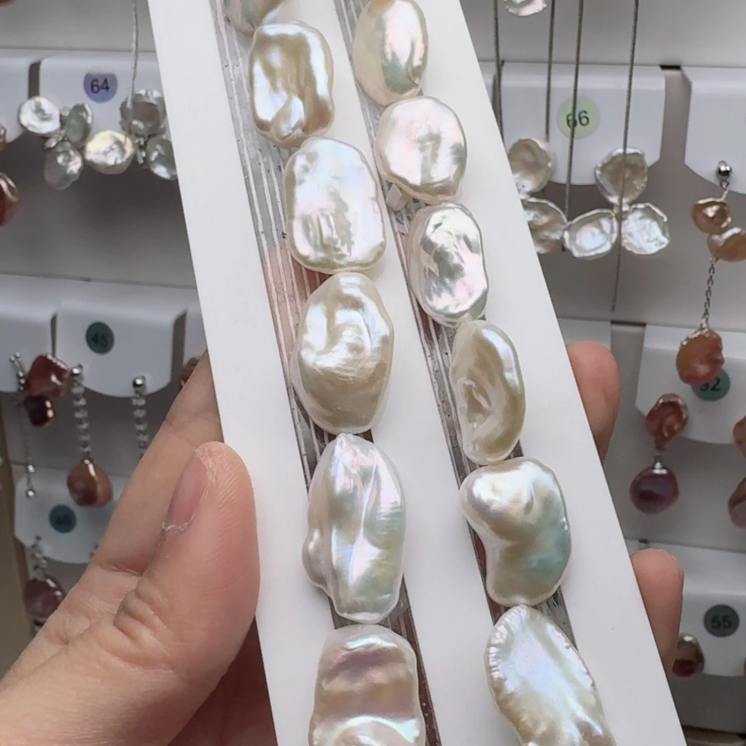 淡水珍珠颈饰银S925镶嵌