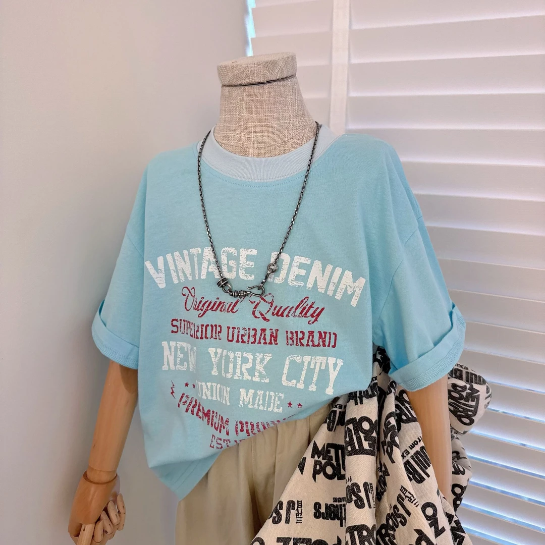 高端 小众色系 儿童夏季短袖 男童 女童T