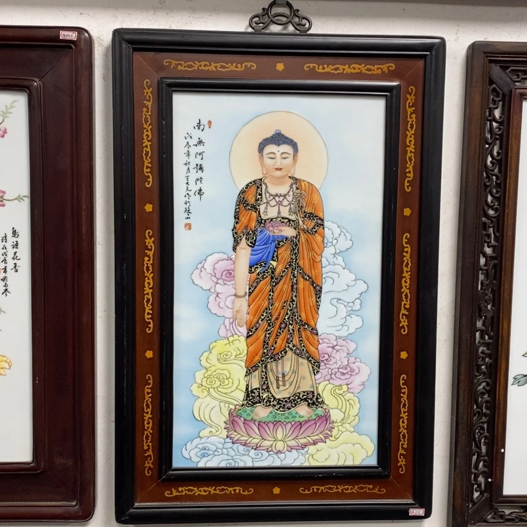 瓷75*52 景德镇瓷板画柴窑烧制