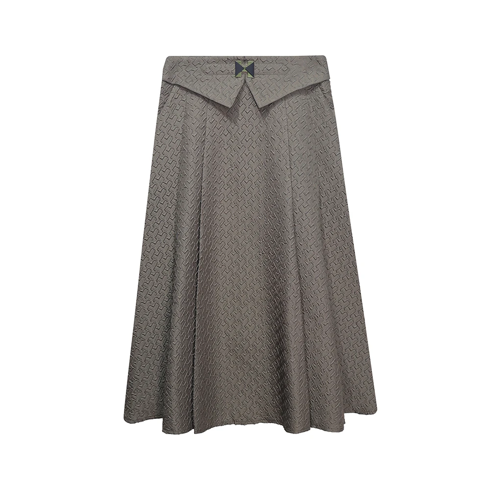 X24193【上新】设计感高腰显瘦名媛洋气高级感气质半身裙