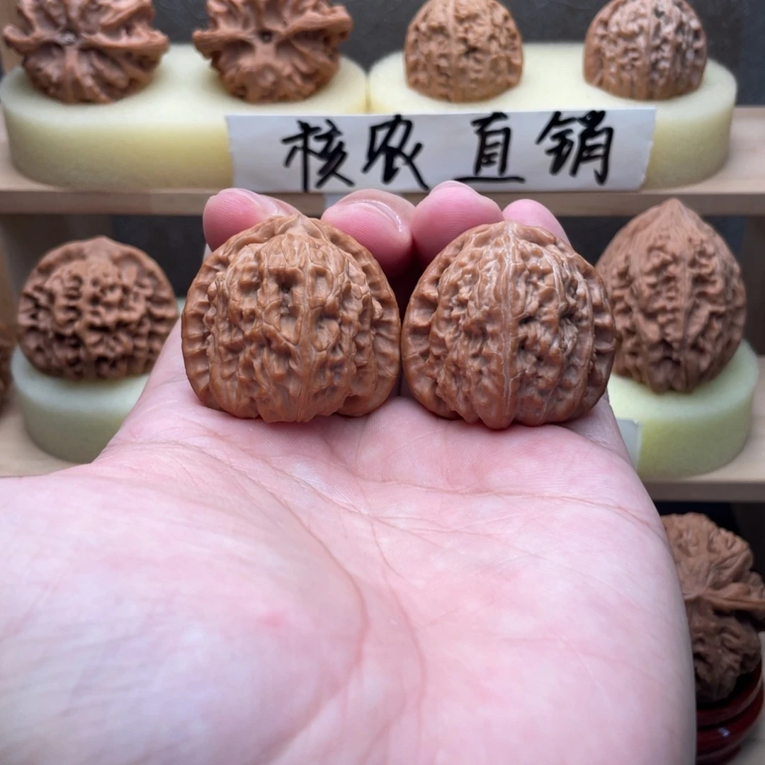 吊坠文玩核桃全品白狮子37➕交友价