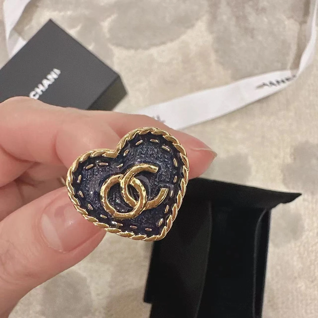 钛钢锆石耳饰 9161-高版精选设计感精致原版饰品