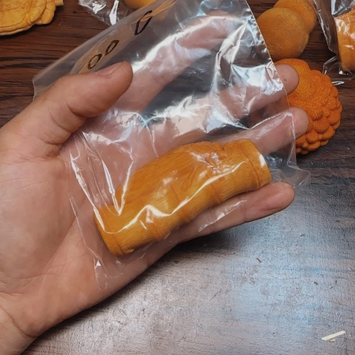 竹实心竹手把件杂项006