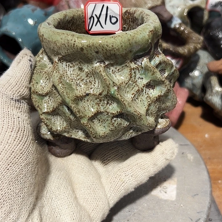 粗陶花盆制作就这样了