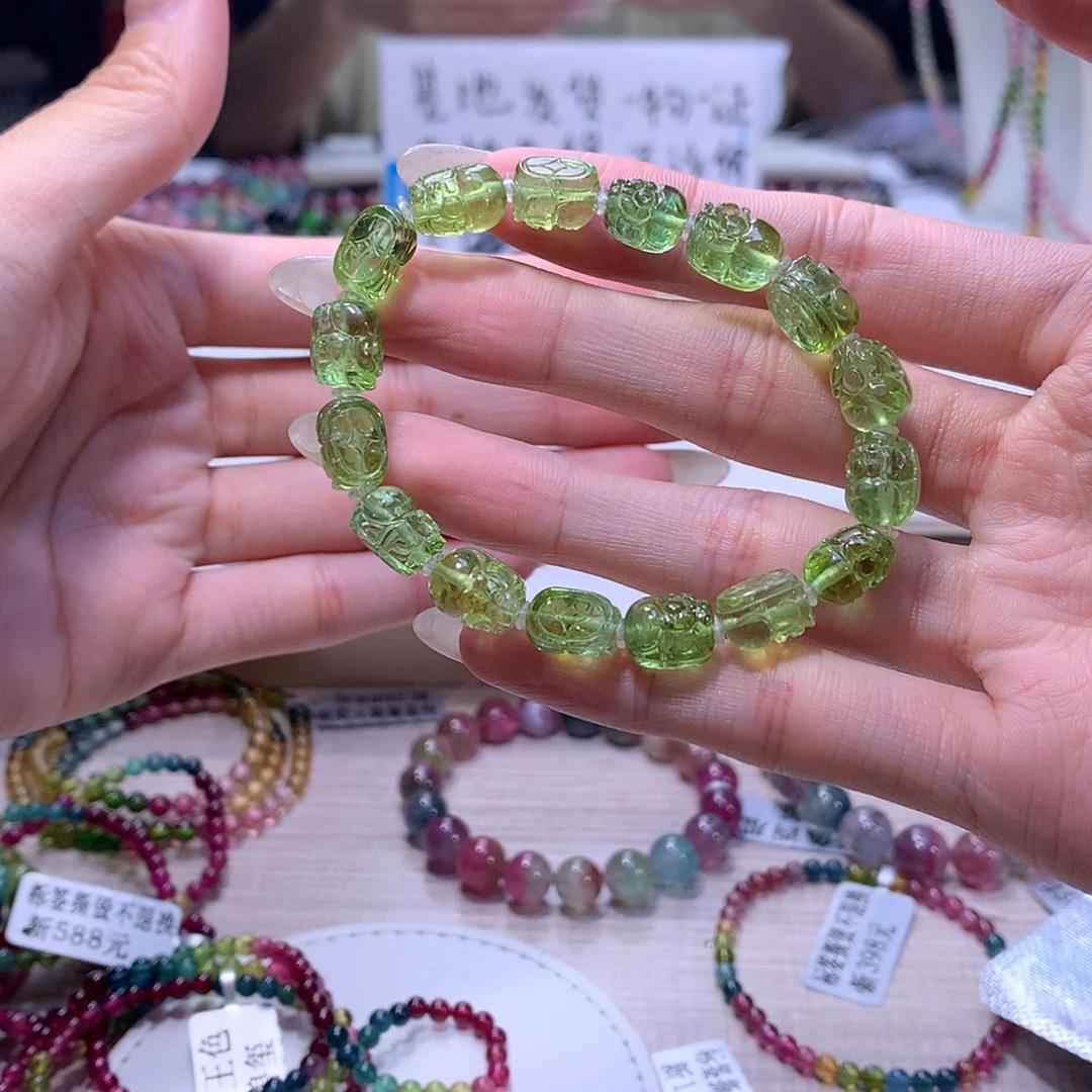 【闪购商品】碧玺手链未镶嵌蓝*碧玺